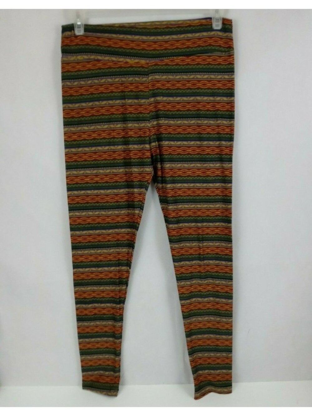 New LuLaRoe Tall & Curvy Leggings With Multi-Color Striped Western Designs